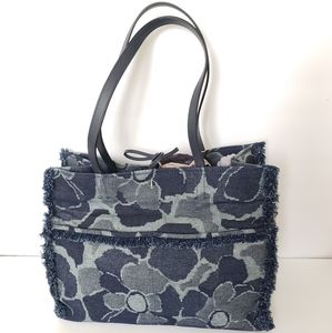 Kate Spade Denim Large Pocket Tote, gently used